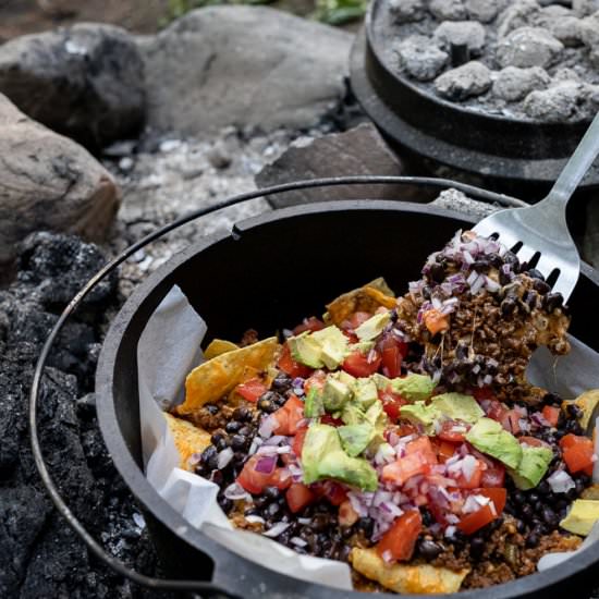 Campfire Nachos - Recipe photo by Aredspatula