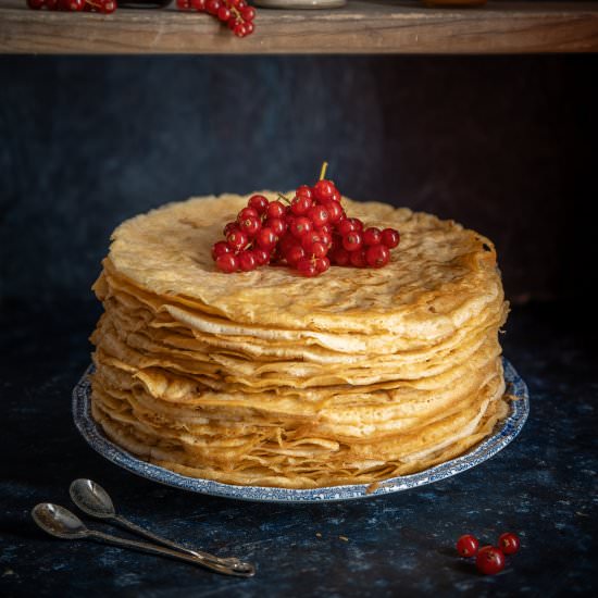 Sourdough pancakes - Recipe photo by denisav