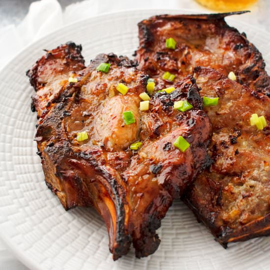 Vietnamese Lemongrass Pork Chop - Recipe photo by scruffandsteph