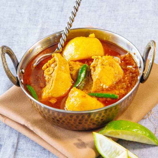 Bengali chicken curry - Recipe photo by anindya0909