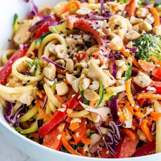 Thai Chicken Veggie Noodle Salad - Recipe photo by RandaDerkson