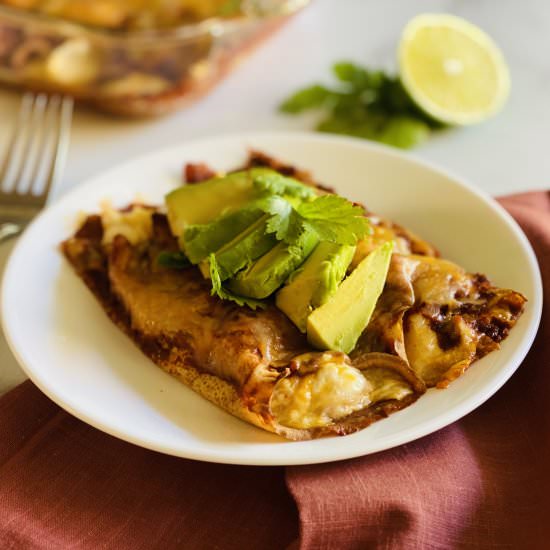 Best Keto Chicken Enchiladas - Recipe photo by theshortordercook