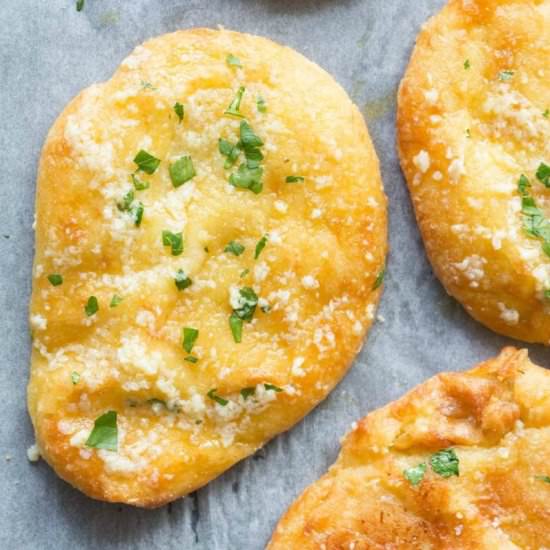 Keto Naan Bread - Recipe photo by thebigmansworld