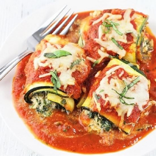 zucchini lasagna roll-ups - Recipe photo by nowcookthis
