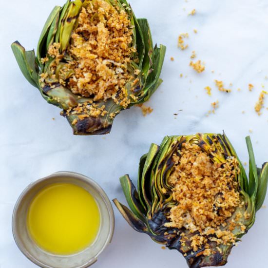 How To Cook Artichokes - Recipe photo by Salty Lemon Sister
