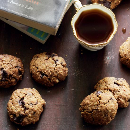 Whole Wheat Oats Chocolate Cookies - Recipe photo by merrytummy