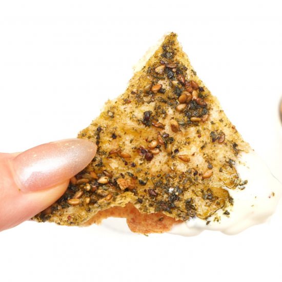 Best Homemade Za'atar Chips - Recipe photo by Lovemybodybymiriam