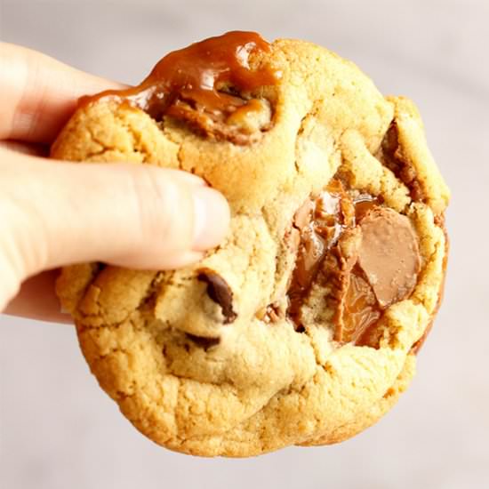 Rolo Caramel Cookies - Recipe photo by KitchenMason