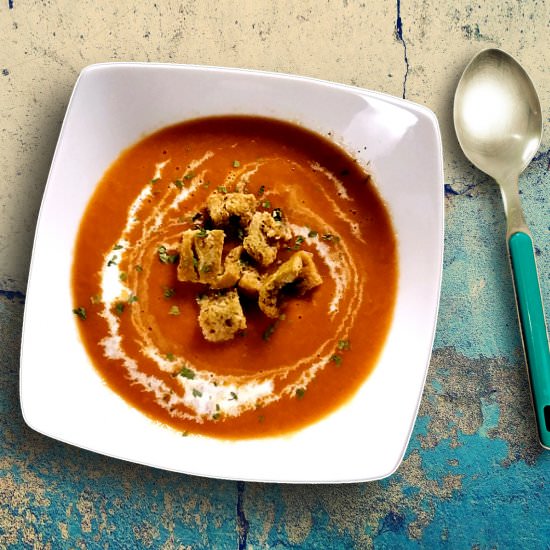 Tomato Cucumber Gazpacho - Recipe photo by Anonymous Chef
