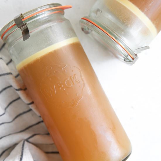 Instant Pot Bone Broth - Recipe photo by theforkedspoon