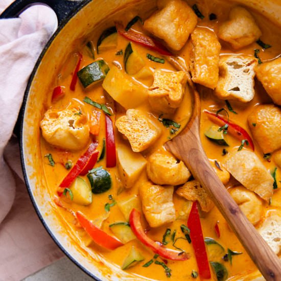 vegetable red curry - Recipe photo by healthynibblesandbits
