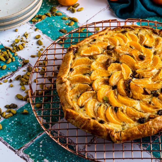 Tangerine Cannoli Galette - Recipe photo by leisurefanclub