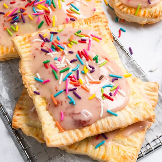 Easy Homemade Pop Tarts - Recipe photo by lemons and zest