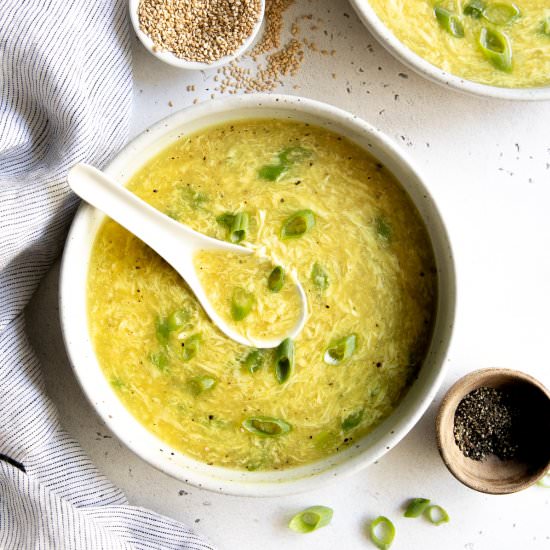 Egg Drop Soup - Recipe photo by theforkedspoon
