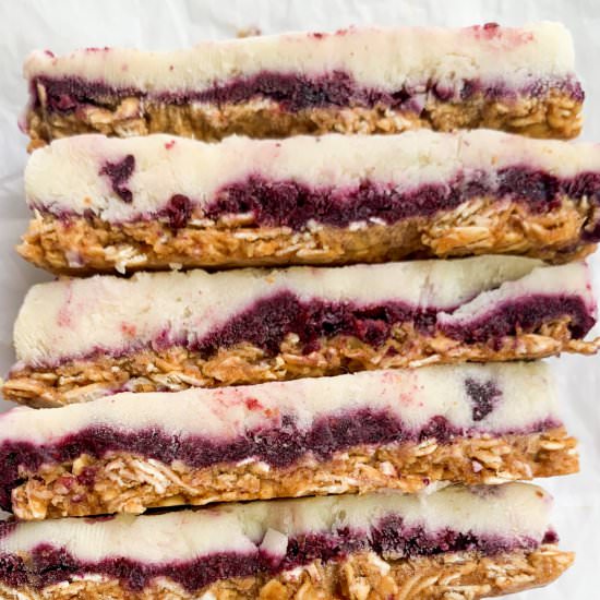 Frozen Yogurt Bars - Recipe photo by Wellness by Kay