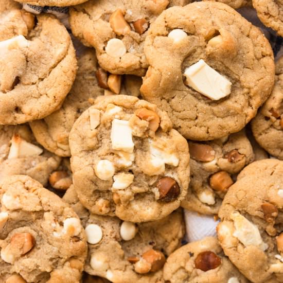 White Chocolate Macadamia Cookies - Recipe photo by GoodThingsBakingCo