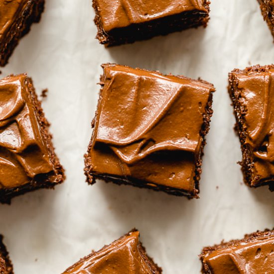 Healthy Chocolate Zucchini Cake - Recipe photo by Crumb Top Baking