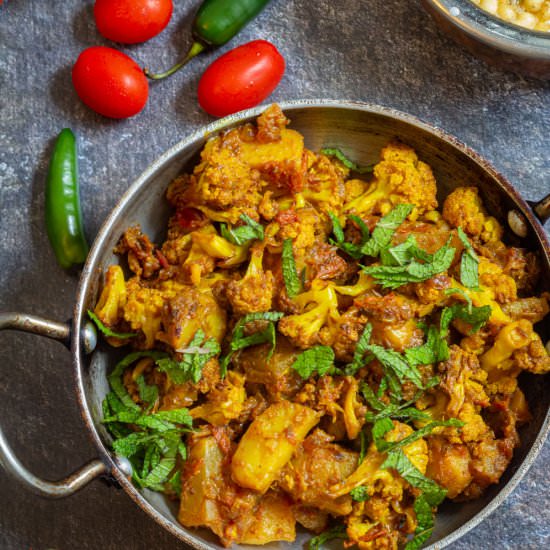 ALOO GOBHI - Recipe photo by ThisThatMore