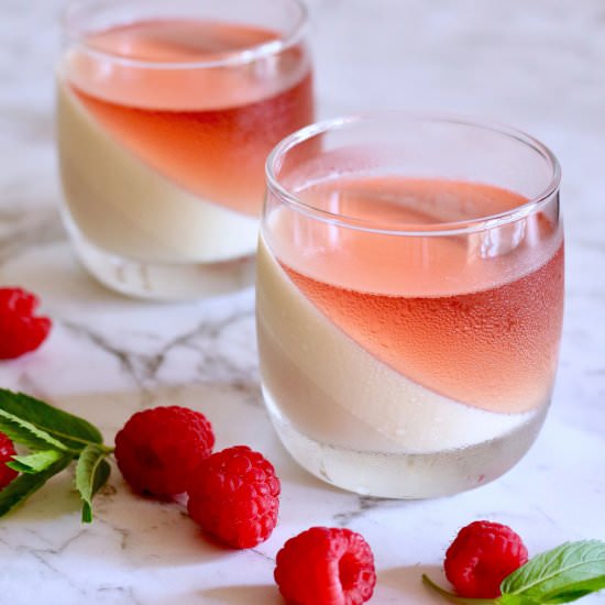 Pink Champagne Panna Cotta - Recipe photo by JayWadams