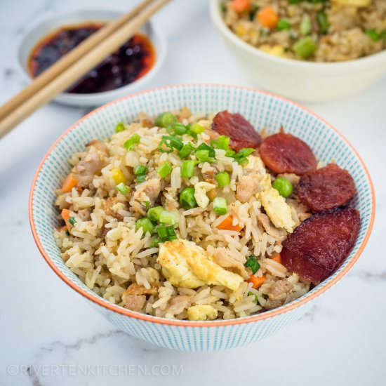 The Best Pork Fried Rice - Recipe photo by Rivertenkitchen