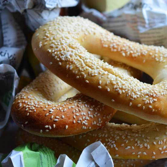 Vegan Jerusalem Bagels - Recipe photo by cocos green deli