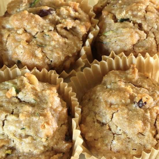 Moist and Fluffy Zucchini Muffins - Recipe photo by A Life Well Planted