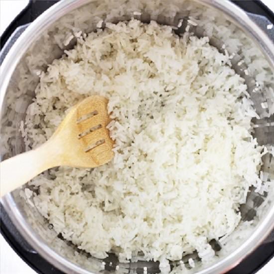 instant pot long grain white rice - Recipe photo by nowcookthis