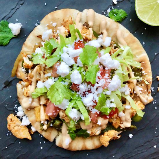 Mexican Pita Pizza - Recipe photo by chefpriyanka