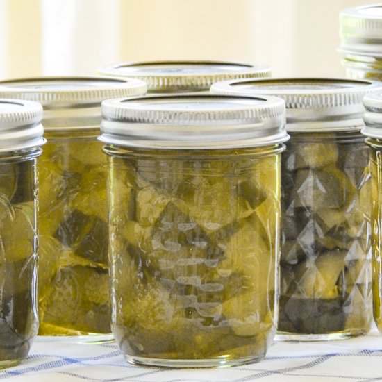 14-Day Sweet Pickles - Recipe photo by House of Elyn Ryn