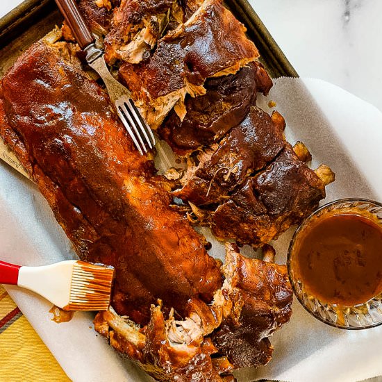Oven Baked Deep South Barbecue Ribs - Recipe photo by NotEntirelyAverage