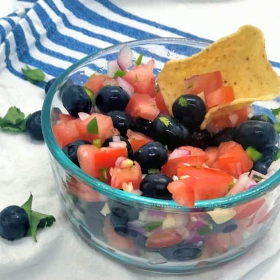 Blueberry Salsa - Recipe photo by abundanceofflavor