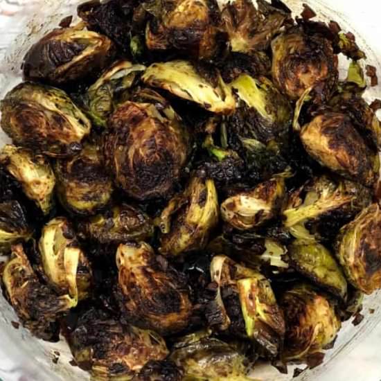 Balsamic Roasted Brussel Sprouts - Recipe photo by abundanceofflavor