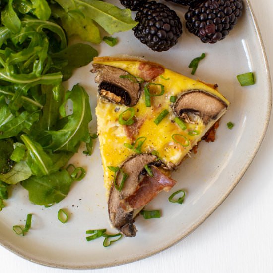 Whole30 Frittata with Potato Crust - Recipe photo by travelingspiceco