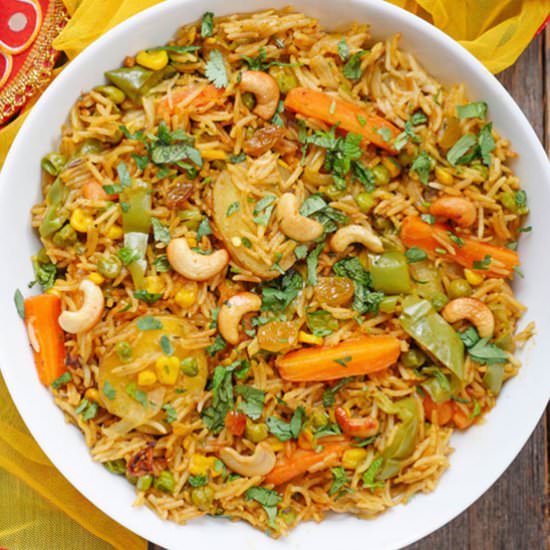 Vegetable Biryani - Recipe photo by Mytastybuds