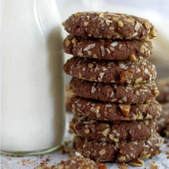 German Chocolate Cookies - Recipe photo by TwoSugarBugs