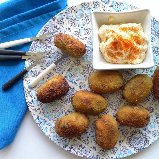 Eggplant Croquettes - Recipe photo by spainkitchen
