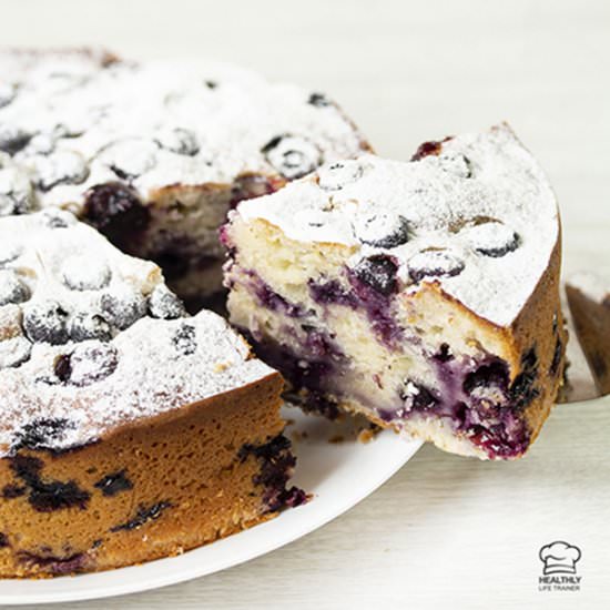 Blueberry Yoghurt Cake - Recipe photo by Healthy Life Trainer