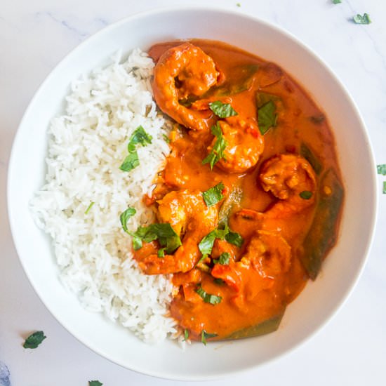 Indian Shrimp Curry - Recipe photo by bitesofberi