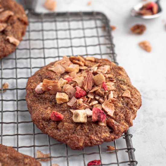 Soft & Chewy Paleo Granola Cookies - Recipe photo by sweetrusticbakes