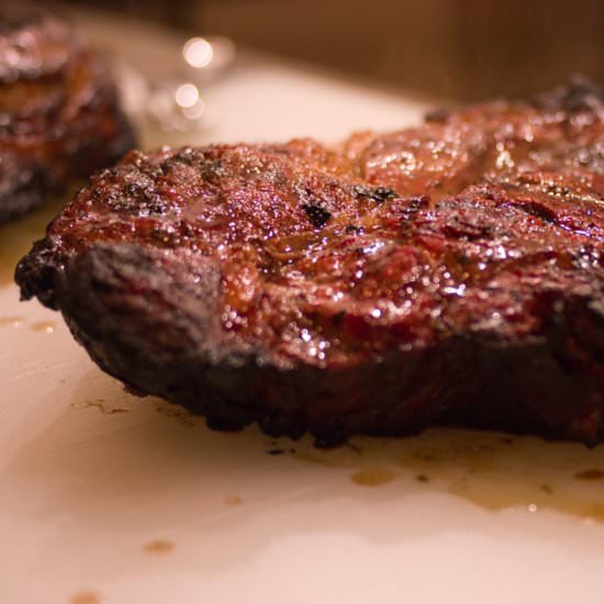 Smoked Chuck Roast - Recipe photo by theonlinegrill