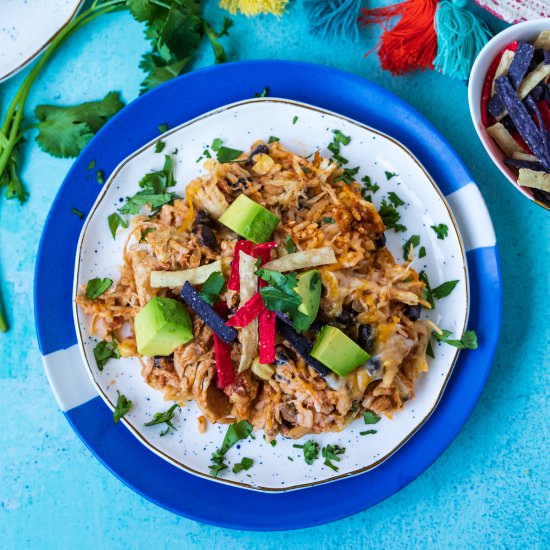 Chicken Taco Rice Casserole - Recipe photo by EasyBudgetRecipes