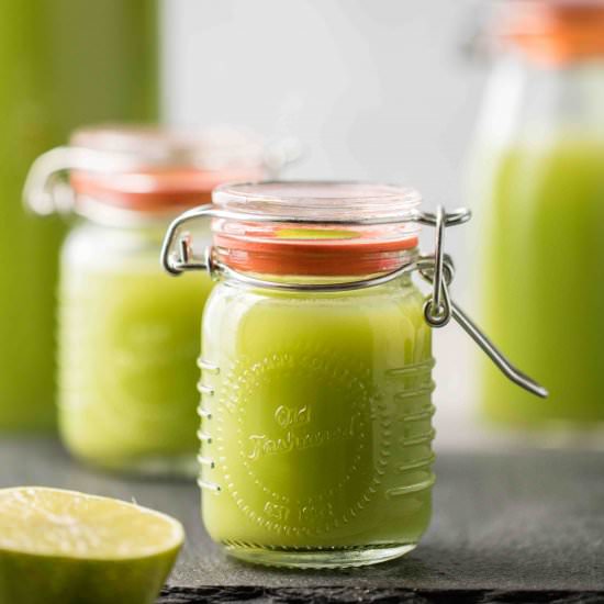 healthy Green Shots - Recipe photo by lifestyleofafoodie