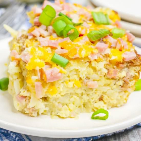 Hashbrown Casserole With Ham - Recipe photo by BakingBeauty