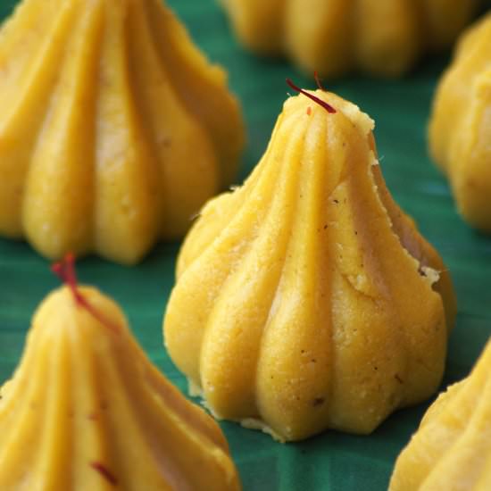 Mango Modak - Recipe photo by blend with spices