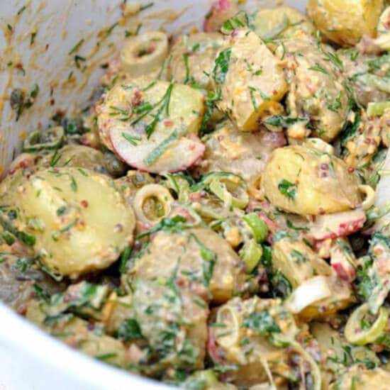 Homemade Potato Salad - Recipe photo by Arun