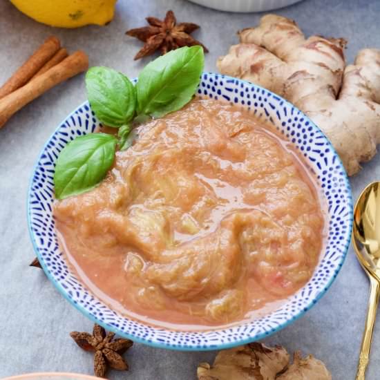 Stewed Rhubarb (Rhubarb Compote) - Recipe photo by joskitchenlarder
