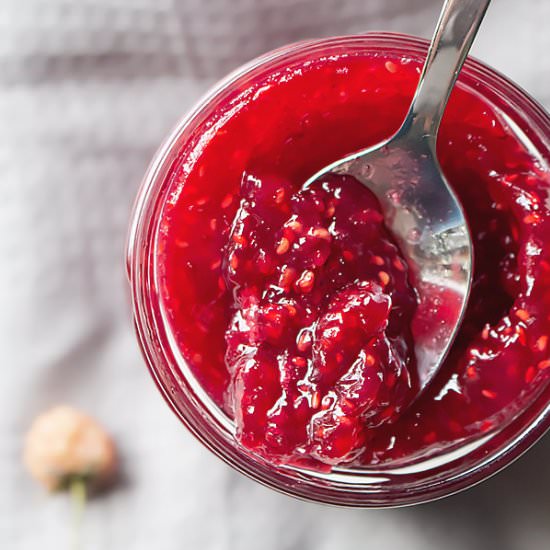 Best Raspberry Jam - Recipe photo by MasalaHerb