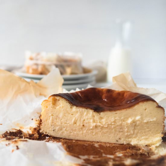 Mini Basque Cheesecake - Recipe photo by catherine.desserts