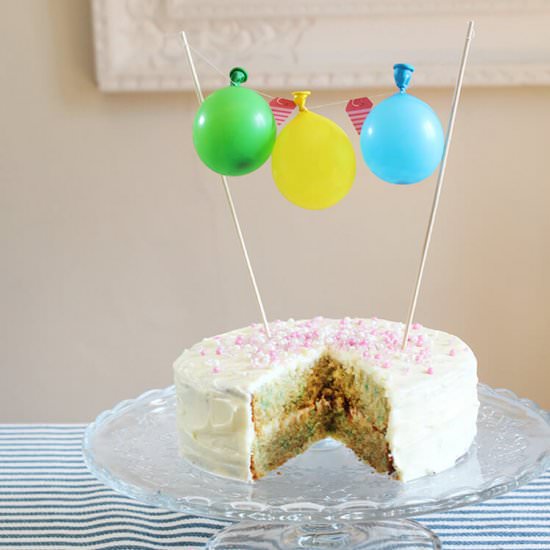 Funfetti cake - Recipe photo by hornoMX