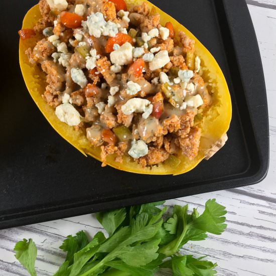 Buffalo Chickenetti (Low-Carb) - Recipe photo by summeryule.com